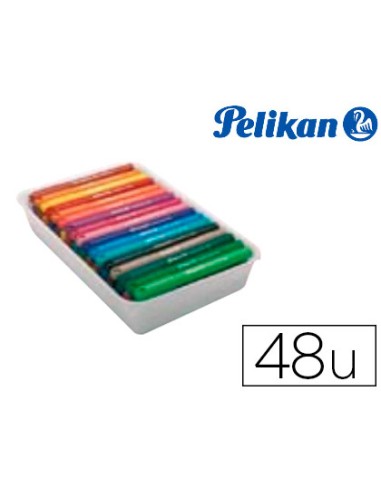 Rotulador pelikan colorado pen maxi caja de 48 colores