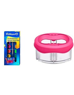 Acuarela pelikan 12 colores con pincel estuche de plastico