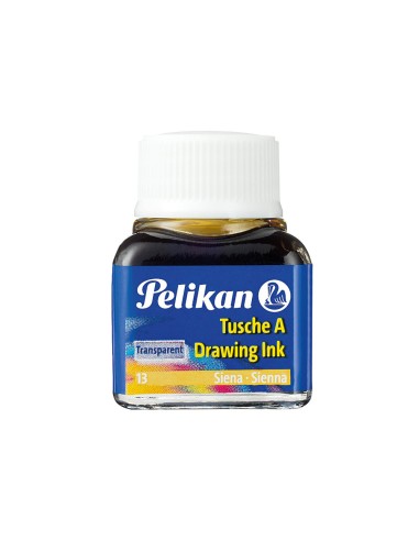 Tinta china pelikan amarillo bote de 10 ml