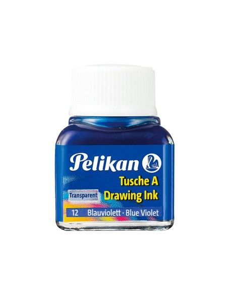 Tinta china pelikan violeta bote de 10 ml