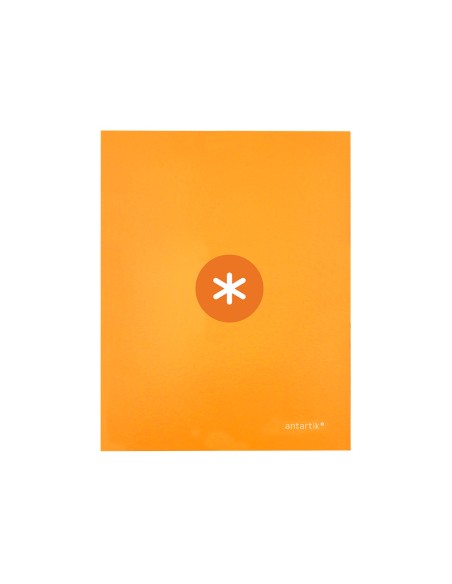Carpeta 4 anillas 40 mm mixtas antartik a4 forrada color mostaza