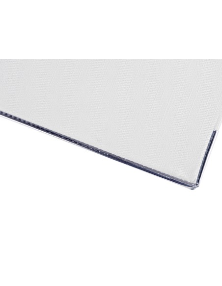 Archivador de palanca liderpapel folio documenta forrado pvc con rado lomo 52 mm blanco compresor metalico