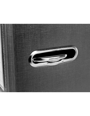 Archivador de palanca liderpapel folio documenta forrado pvc con rado lomo 52 mm negro compresor metalico