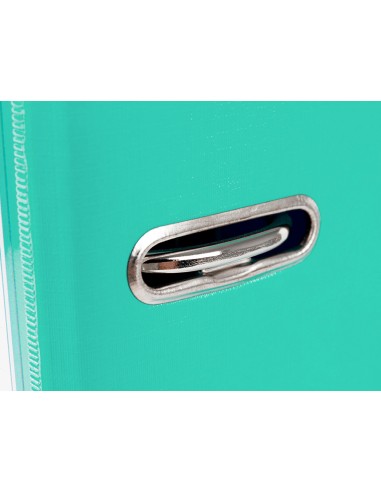 Archivador de palanca liderpapel a4 documenta forrado pvc con rado lomo 52 mm verde claro compresor