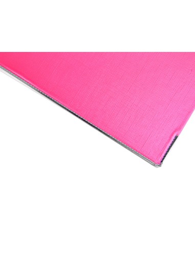 Archivador de palanca liderpapel a4 documenta forrado pvc con rado lomo 75 mm rosa compresor metalico