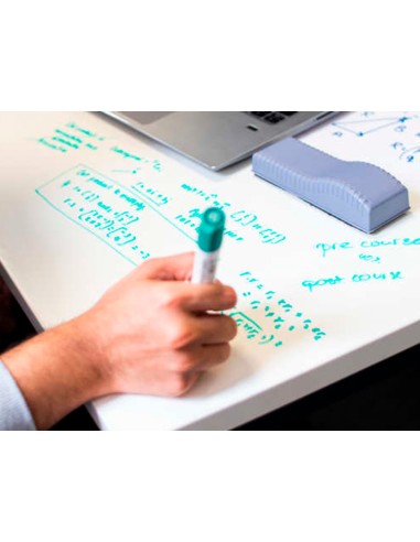 Rotulador q connect pizarra blanca caja 4 colores surtidos punta redonda 3 mm