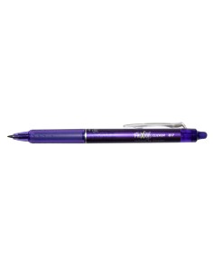Boligrafo pilot frixion clicker borrable 07 mm color violeta