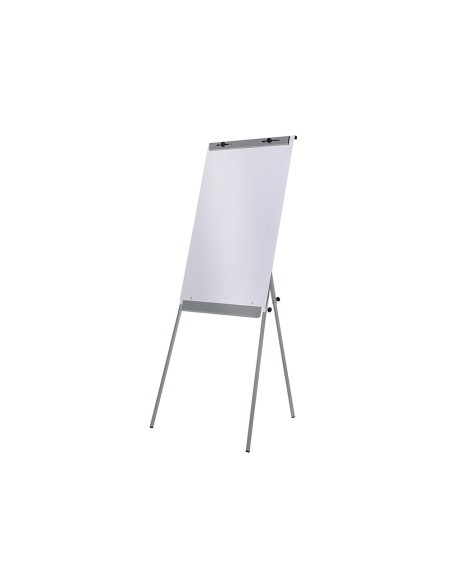 Pizarra blanca rocada con tripode para conferencias magnetica lacada brazo extensible 68x104 cm altura