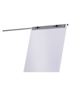 Pizarra blanca rocada con tripode para conferencias magnetica lacada brazo extensible 68x104 cm altura