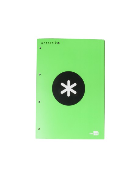 Bloc encolado liderpapel antartik cuadro 5 mm a4 natural 80 h 100 gr color verde Bloc encolado liderpapel antartik cuadro 5 mm a4 natural 80 h 100 gr color verde