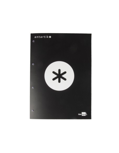 Bloc encolado liderpapel antartik cuadro 5 mm a4 natural 80 h 100 gr color negro Bloc encolado liderpapel antartik cuadro 5 mm a4 natural 80 h 100 gr color negro