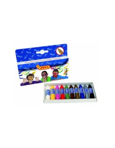 Barra maquillaje jovi caja de 10 colores surtidos