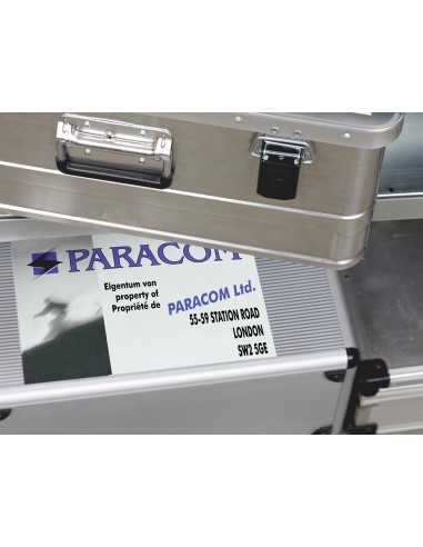 Etiqueta adhesiva resistente avery poliester blanca 210x297 mm laser pack de 20 unidades