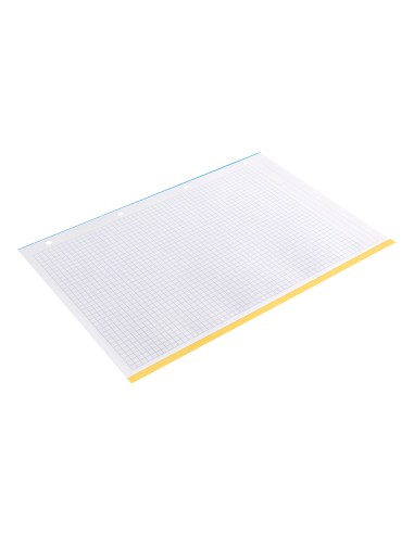 Recambio a4 100 hojas 90g m2 cuadro 5 mm 4 taladros bandas de 5 colores antartik