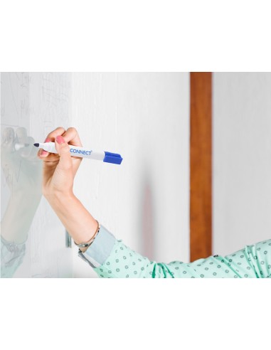 Rotulador q connect pizarra blanca colores surtidos punta redonda 3 mm