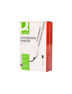 Rotulador q connect pizarra blanca colores surtidos punta redonda 3 mm