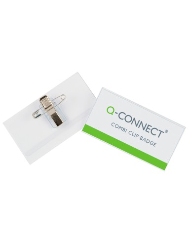 Identificador q connect con pinza e imperdible kf17458 54x90 mm