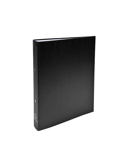 Carpeta de 2 anillas 30mm redondas exacompta din a4 carton forrado negro Carpeta de 2 anillas 30mm redondas exacompta din a4 carton forrado negro