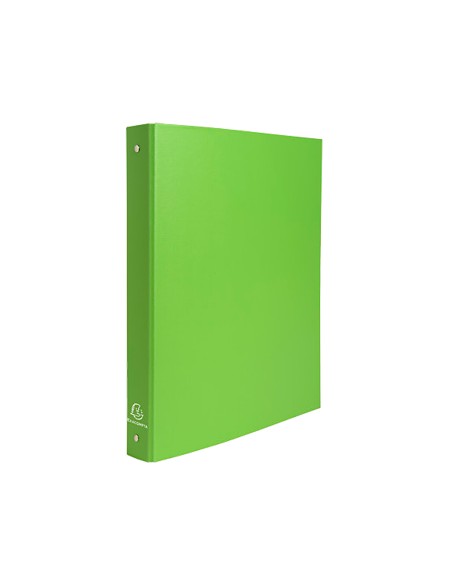 Carpeta de 4 anillas 30mm redondas exacompta din a4 carton forrado verde anis Carpeta de 4 anillas 30mm redondas exacompta din a4 carton forrado verde anis