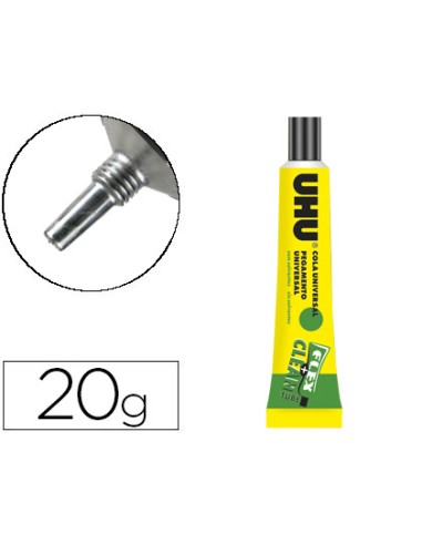 Pegamento uhu universal flexclean sin disolvente 20 gr unidad