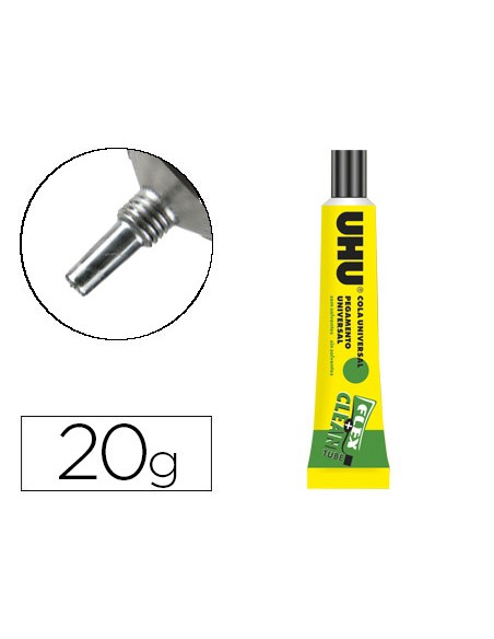 Pegamento uhu universal flexclean sin disolvente 20 gr unidad