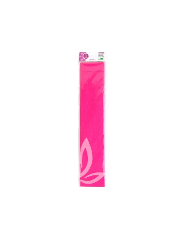 Papel crespon liderpapel 50 cm x 25 m 34g m2 rosa fluorescente