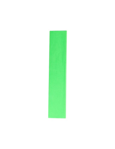 Papel crespon liderpapel 50 cm x 25 m 34g m2 verde fluorescente
