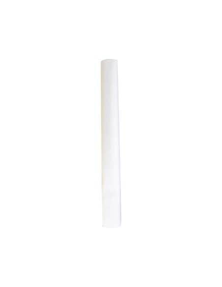 Papel crespon liderpapel rollo de 50 cm x 25 m 85g m2 blanco