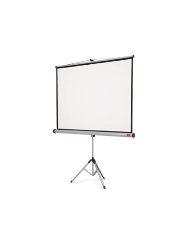 Pantalla nobo mural para proyeccion blanco mate con tripode 1500x1138 mm