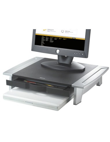 Soporte fellowes para monitor tft office suites ajustable en altura con bandeja 100 150x500x364 mm mm color