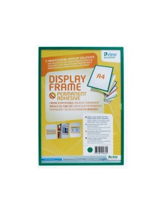 Funda para colgar tarifold din a4 adhesiva verde