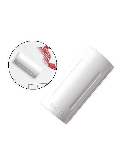 Borrador bi office magnetico color blanco para pizarra blanca 128x60x30 mm