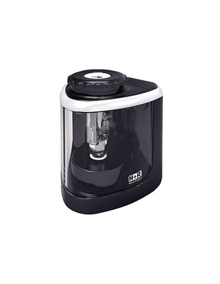 Sacapuntas mr electrico de sobremesa un uso color gris antracita