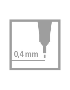 Rotulador stabilo punta de fibra point 88 estuche de 20 unidades colores surtidos