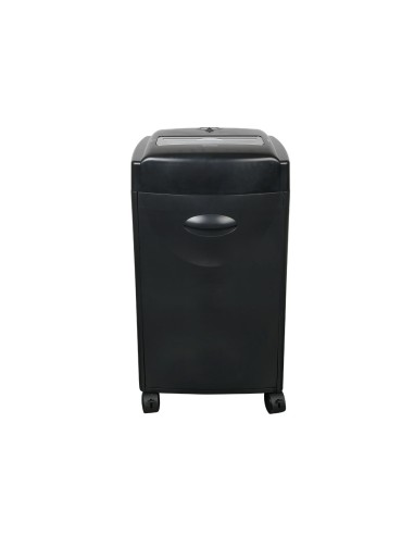 Destructora de documentos q connect kf15553 capacidad de corte 15 h destruye grapas clips cd y tarjetas 35 litros