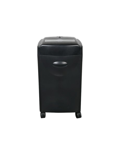 Destructora de documentos q connect kf15553 capacidad de corte 15 h destruye grapas clips cd y tarjetas 35 litros