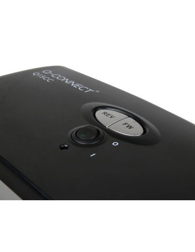 Destructora de documentos q connect kf15553 capacidad de corte 15 h destruye grapas clips cd y tarjetas 35 litros