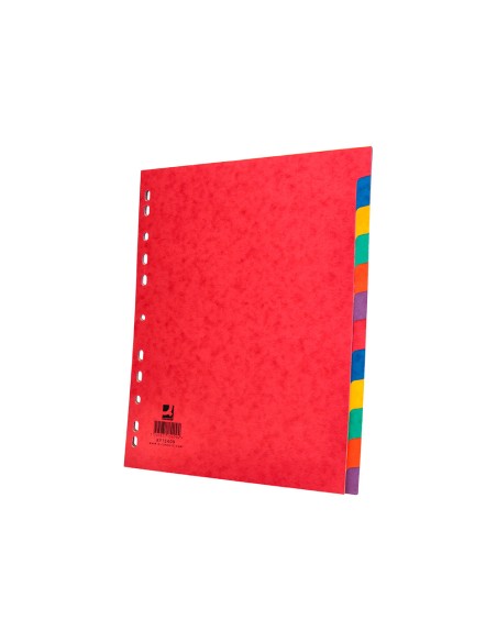 Separador q connect cartulina brillo juego de 12 separadores din a4