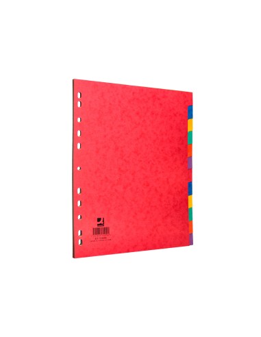 Separador q connect cartulina brillo juego de 12 separadores din a4