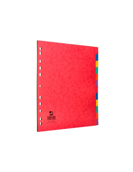 Separador q connect cartulina brillo juego de 12 separadores din a4