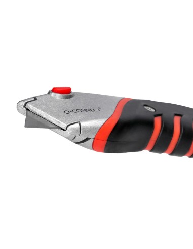 Cuter q connect sx1500 metalico ancho negro y rojo con mango de plastico