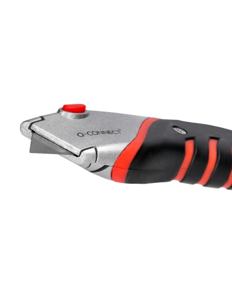 Cuter q connect sx1500 metalico ancho negro y rojo con mango de plastico