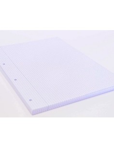 Recambio oxford a4 100 20 hojas gratis 90 gr cuadro 4mm 4 taladros