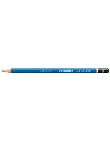 Lapices de grafito staedtler mars lumograph 100 h unidad