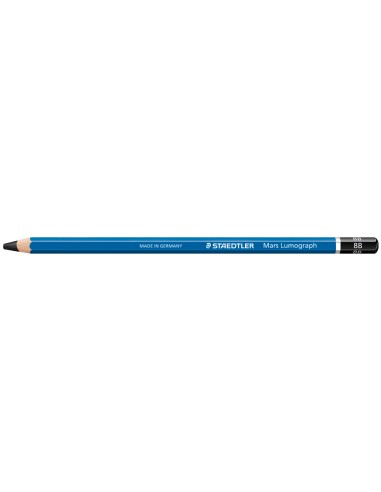 Lapices de grafito staedtler mars lumograph 100 8b unidad