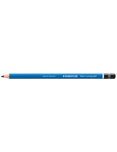 Lapices de grafito staedtler mars lumograph 100 5b unidad