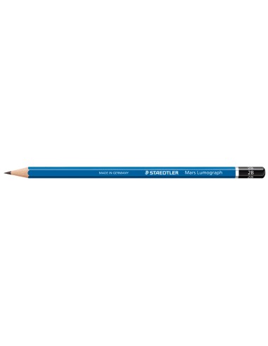 Lapices de grafito staedtler mars lumograph 100 2b unidad