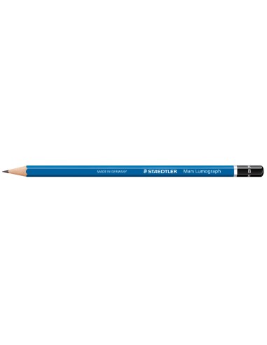 Lapices de grafito staedtler mars lumograph 100 b unidad