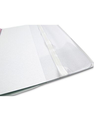Forralibro liderpapel nº31 con solapa ajustable adhesivo 312 x 530 mm