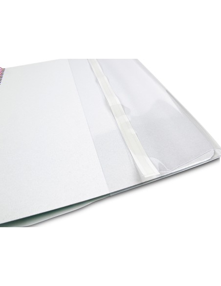 Forralibro liderpapel nº31 con solapa ajustable adhesivo 312 x 530 mm